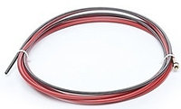 Канал стальной 1,0-1,2 мм, 3.4м (красный) (спираль)
