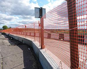 Аварийное ограждение (Аварийная оранжевая сетка) А-45. Высота 1,3м, длина 25м. Алматы и Астана (Нур-Султан)., фото 2
