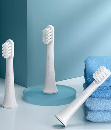 Сменная насадка для электрической зубной щётки Xiaomi Mijia Sound Wave Electric Toothbrush T100 - в компл 3 шт