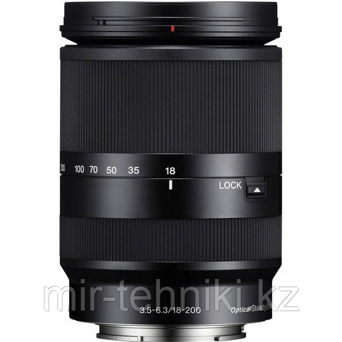 Объектив Sony E 18-200mm f/3.5-6.3 OSS (SEL18200LE, E Mount, APS-C Format) - фото 2 - id-p83002504