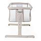 Кроватка-манеж Next2Me Air Dark Beige 0м+ Chicco, фото 3