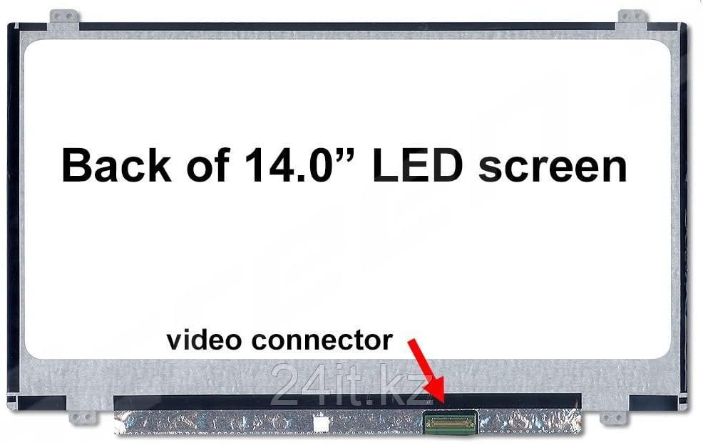 ЖК экран для ноутбука 14" BOE, NT140WHM-N47, 40 пин, 1366x768 HD, LED (либо аналог)