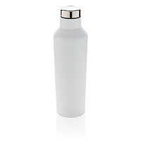 Вакуумная бутылка для воды Modern из нержавеющей стали, белый, , высота 24,5 см., диаметр 6,8 см., P436.763