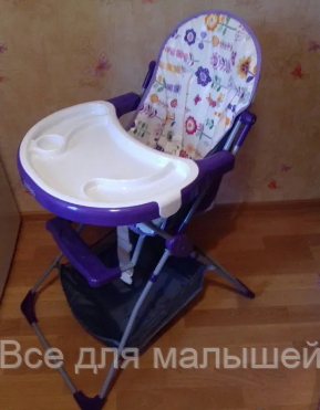Стульчик Для Кормления Selby 252 Совы фиолетовый