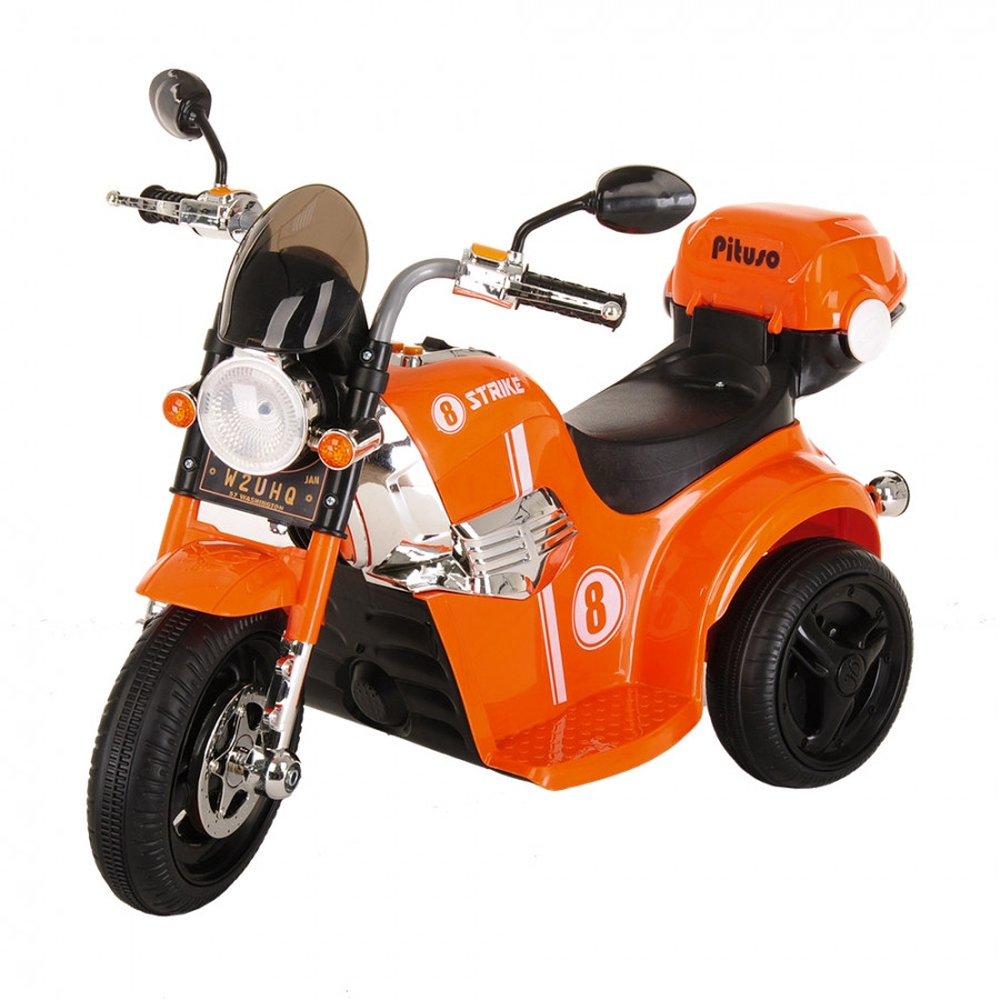Электромотоцикл MD-1188 оранжевый (Pituso, Испания)