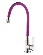 ZERIX LR4898-8 Смеситель для кухни с силиконовым изливом (Цвет фиолетовый) (10 шт/ящ)