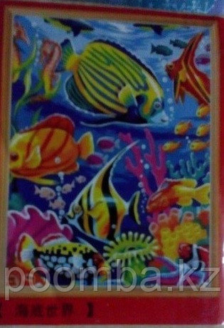 Картина по номерам "Рыбки" 40*50