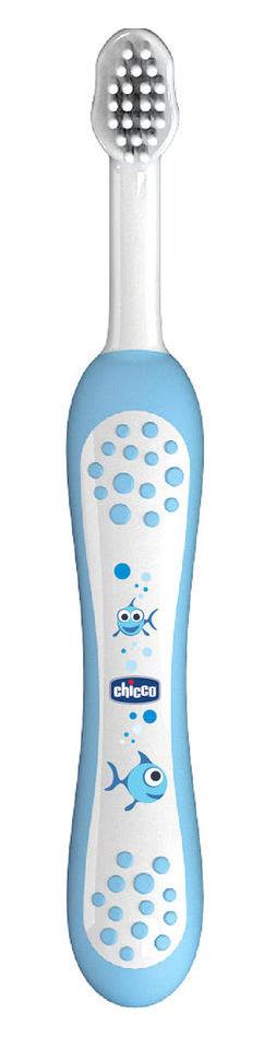 Chicco: Зубная щетка голубая