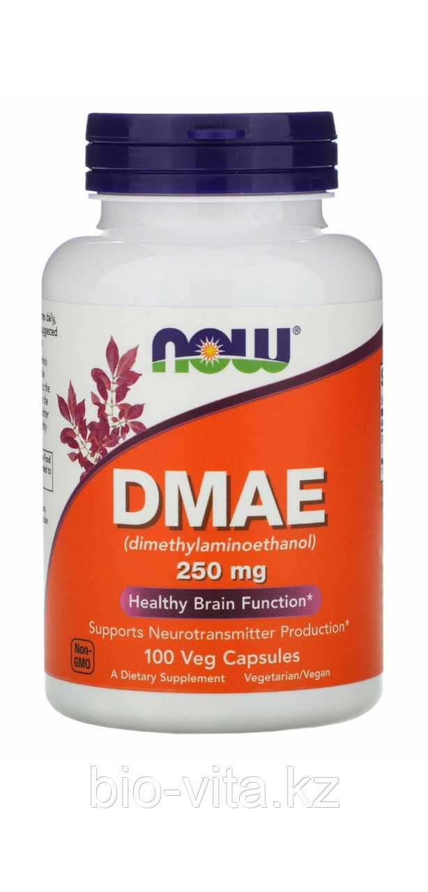 ДМАЭ DMAE Диметиламиноэтанол 250 мг. 100 капсул.