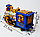 Радиоуправляемый паровоз на железной дороге на батарейках с подсветкой и дымом Экспресс Золотая Стрела, фото 5