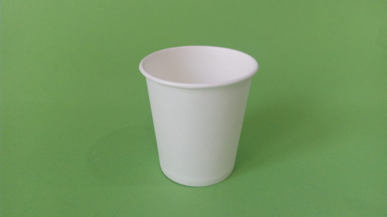 Бумажный стакан белый однослойный, 250 мл (50шт), фото 2