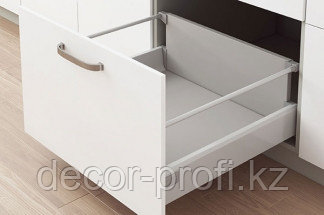 Ten Drawer белый с релингом 450 выдвижной ящик