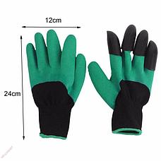 Садовые перчатки Garden Genie Gloves с когтями Черная Пятница!, фото 3