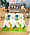 Складной детский игровой коврик развивающий двухсторонний напольный с дорогой 2*1.76 м в ассортименте, фото 6