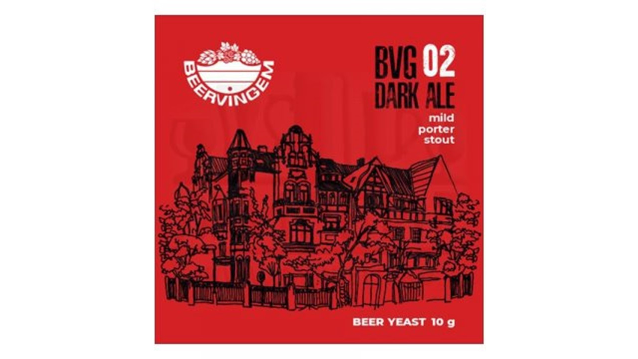 Дрожжи Beervingem для темного пива "Dark Ale BVG-02", 10 г
