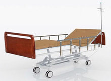 Кровать медицинская функциональная 4-х секционная «MCF KM 04-04», с электромеханической регулировки высоты
