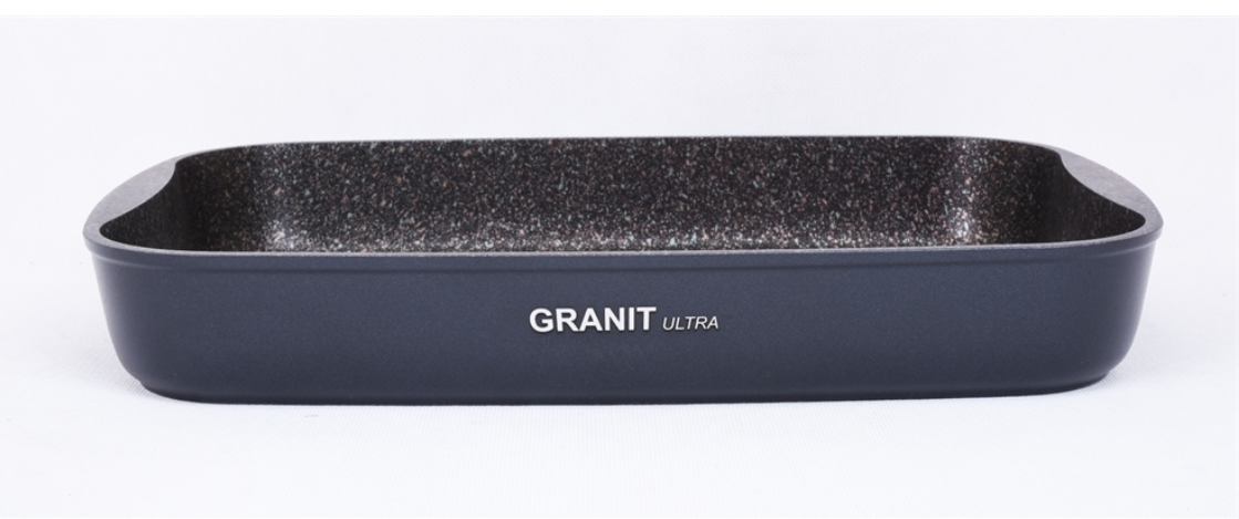 Противень 40 x 29,5 x 5 см, «Granit Ultra» (Кукмара, Россия) - фото 3 - id-p83023722