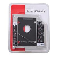 HDD SSD DVD адаптері, 2 HDD Optibay Second HDD\SSD Caddy 12,7 мм үшін адаптер! ноутбук үшін
