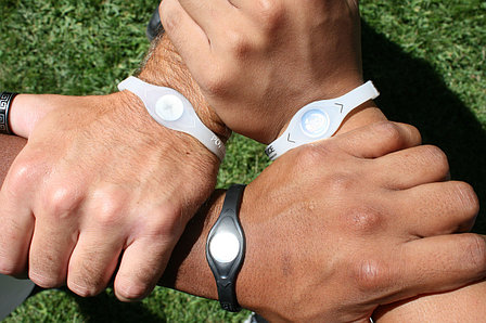 Браслет магнитный Power Balance, цвет белый, размер L, фото 3