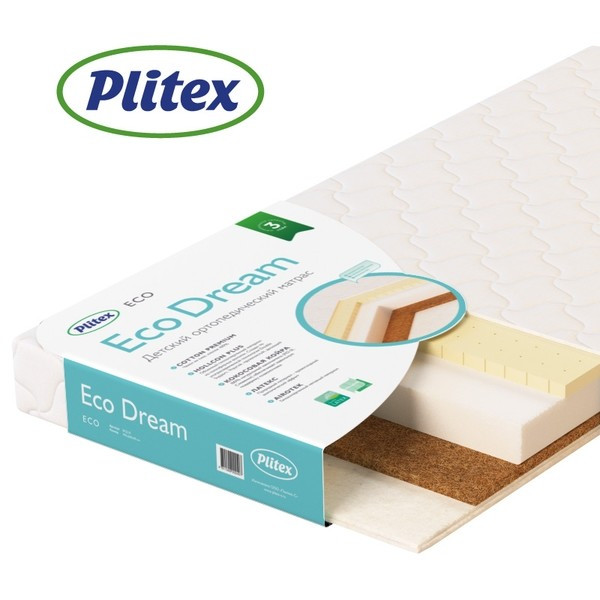 Матрац Plitex "Eco Dream", 119*60 см