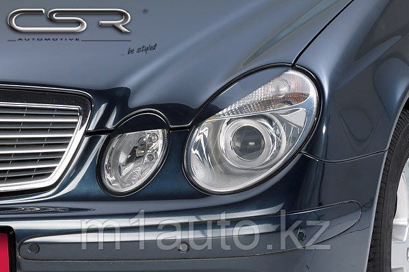 Реснички на фары на MERCEDES E-class/Мерседес Е класс W 211