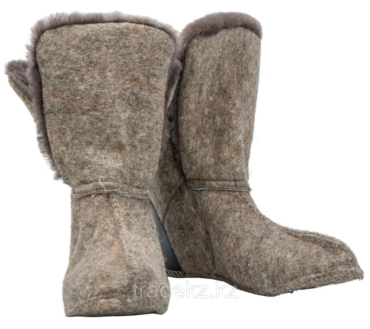 Ботинки зимние для охоты и рыбалки ХСН Лось (кожа/натур.мех), размер 46 - фото 6 - id-p83031273