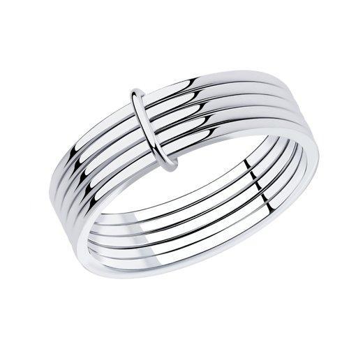 Кольцо из серебра SOKOLOV 94013067 размеры - 16,5 17,5 18 18,5
