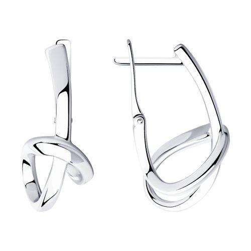Серьги из серебра SOKOLOV 94023915