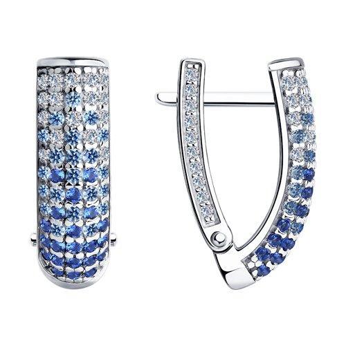 Серьги из серебра SOKOLOV 94023940