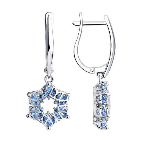 Серьги из серебра SOKOLOV 94023926