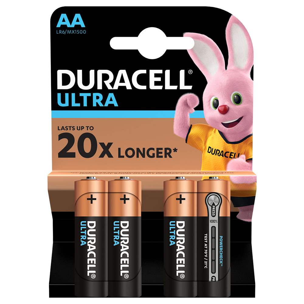 Батарейка Duracell Ultra AA LR6, Бельгия