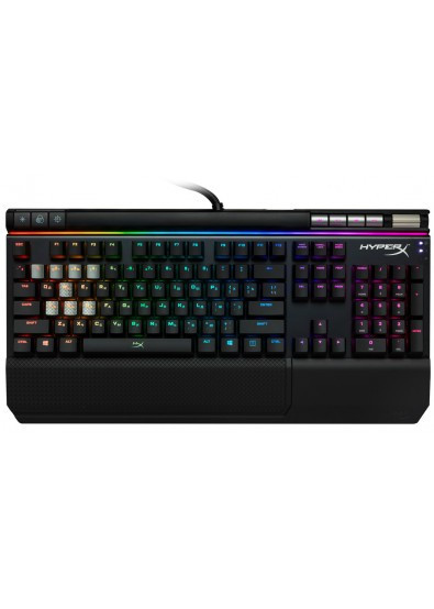 Клавиатура игровая HyperX Alloy Elite RGB HX-KB2RD2-RU/R1 черный Red