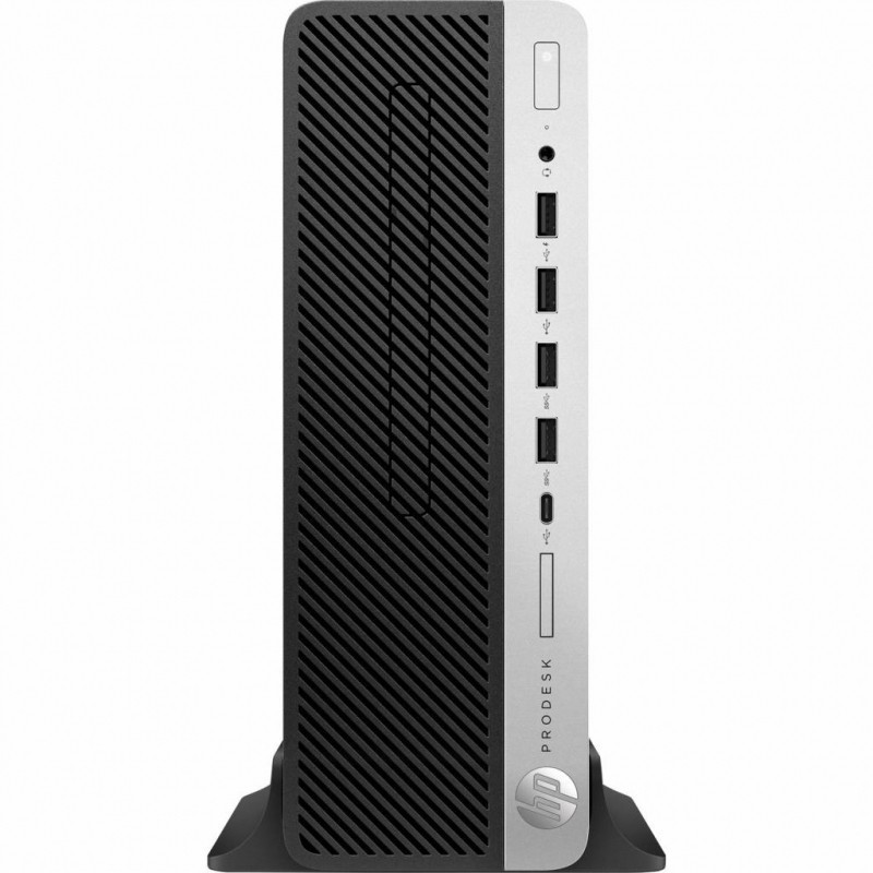 Системный блок HP Prodesk (600G3SFF) / Platinum / i3-6100 / 4GB / 500GB HDD / W10p64 / No ODD / 3yw / USB