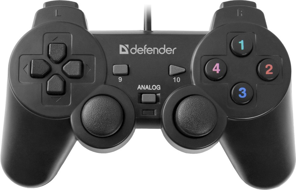 Геймпад беспроводной Defender Omega USB, 12 кнопок, 2 стика