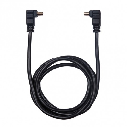 Кабель HDMI RITMIX RCC-153 угловые коннекторы, M/M, 1.8m, 2.0V, 30AWG, CCS, омедненный, позолоченные