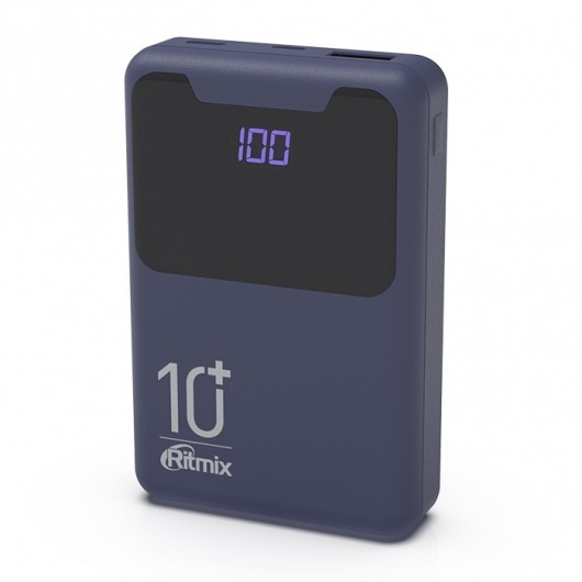 Зарядное устройство Power bank Ritmix RPB-10005 индиго черный