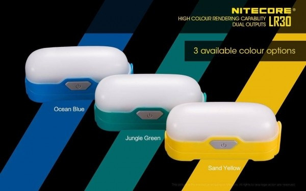 Фонарь NITECORE LR 30 blue