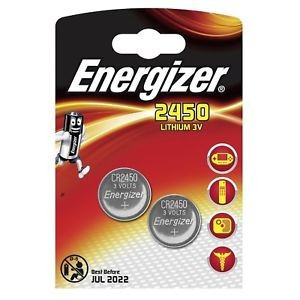Элемент питания Energizer CR2450 -2 штуки в блистере.