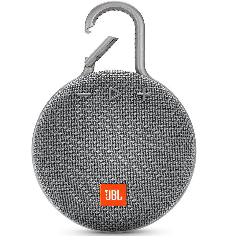 Динамик JBL Портативная акустическая система JBL CLIP 3, серая