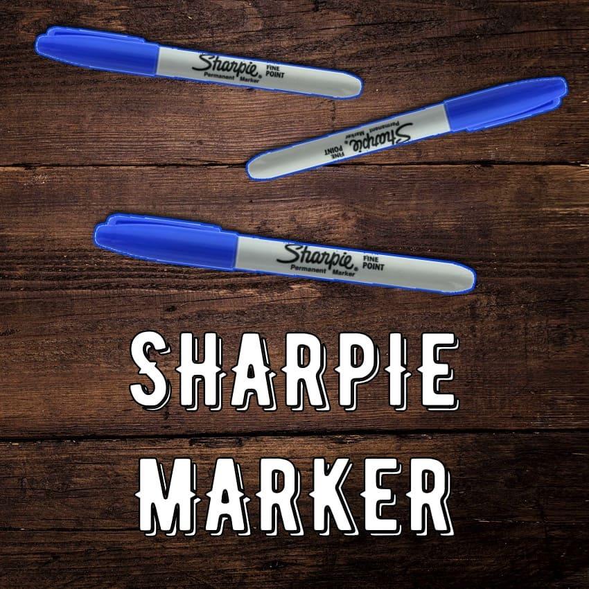 Sharpie marker/синий