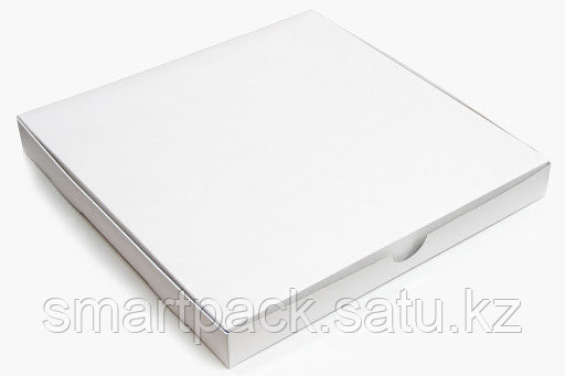 Пицца коробка 330*330*40 мм гофрированная белая