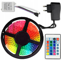 Лента светодиодная  RGB с пультом и блоком питания LED STRIP
