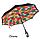Чудо-зонт перевёртыш «My Umbrella» SUNRISE (Зеленые узоры), фото 5