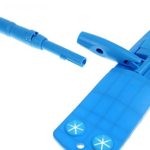Швабра с микрофиброй Flexible Mop с гибкой телескопической ручкой - фото 7 - id-p83065188
