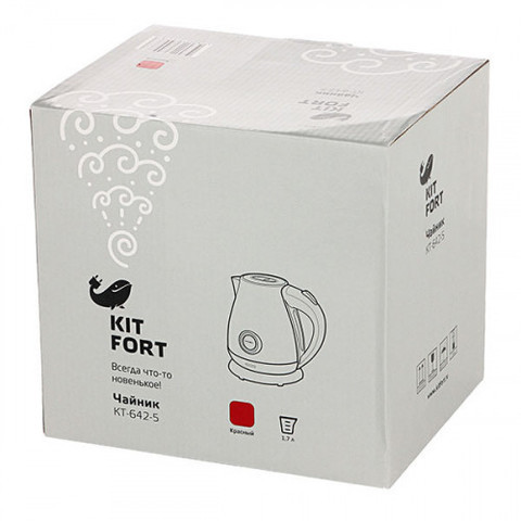 Электрочайник Kitfort с винтажным термометром (Белый) - фото 10 - id-p83065262