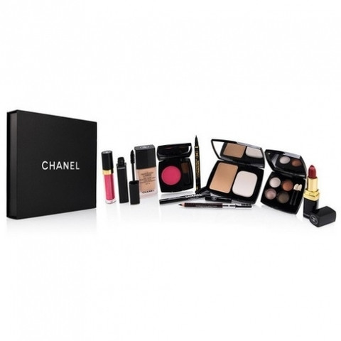 Набор декоративной косметики подарочный «Chanel MakeUp Set» 9-в-1 - фото 2 - id-p83065408