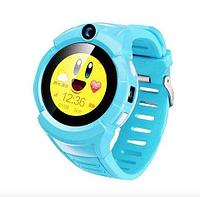 Умные детские часы-телефон с камерой «Smart Baby Watch» Q610 c GPS-приемником (Голубой)