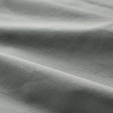 Простыня натяжная ДВАЛА 90х200 светло-серый ИКЕА, IKEA, фото 3
