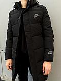 Куртка зимн Nike 6581 черн, фото 2