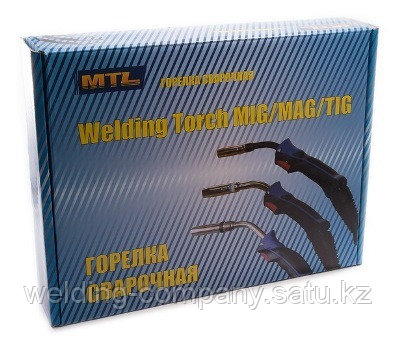 Горелка TIG WP-18FXV, 8м, кнопка, гибкая (вод.охл.) - фото 3 - id-p83067528